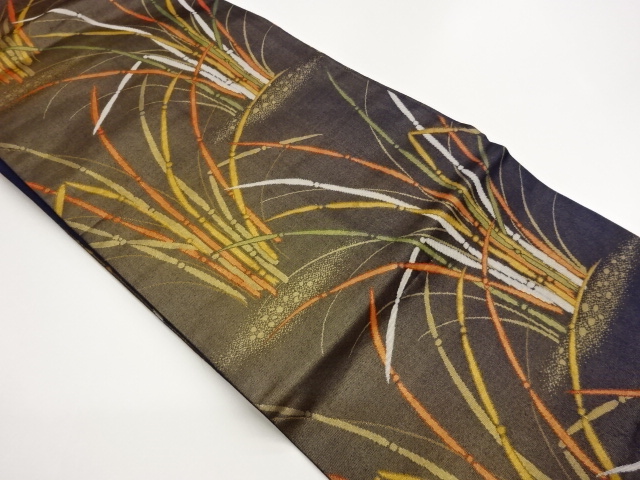 JAPANESE NAGOYA OBI / WOVEN PLANTS